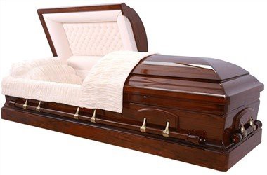 Parlament Schatulle aus Walnussholz