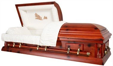 Schatulle aus rotem Zedernholz